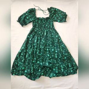 Hill House Nap Dress, Athena, Large, Green